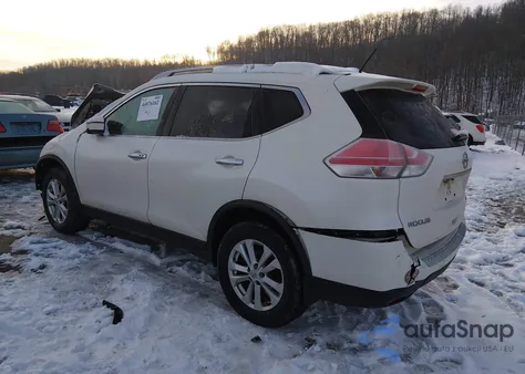 2016 Nissan Rogue Sv из США, поврежденный, VIN JN8AT2MV1GW153849
